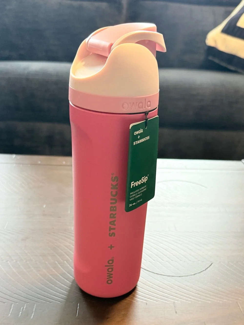 NEW Starbucks x Owala FreeSip 2026 Pink Limited Edition 24oz